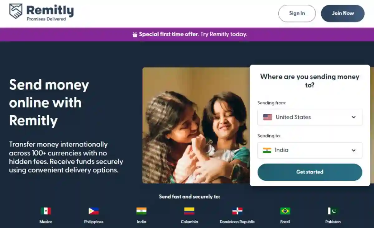 Send Money Online With Remitly